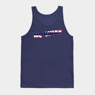 Norway Vintage style retro souvenir Tank Top